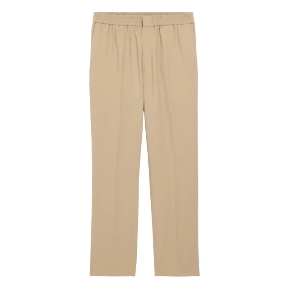 Pantalon à Taille Élastiquée