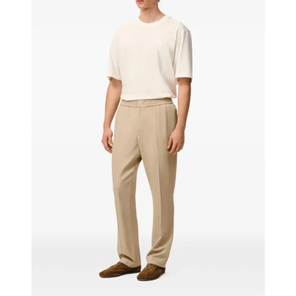 Pantalon à Taille Élastiquée