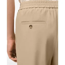 Pantalon à Taille Élastiquée