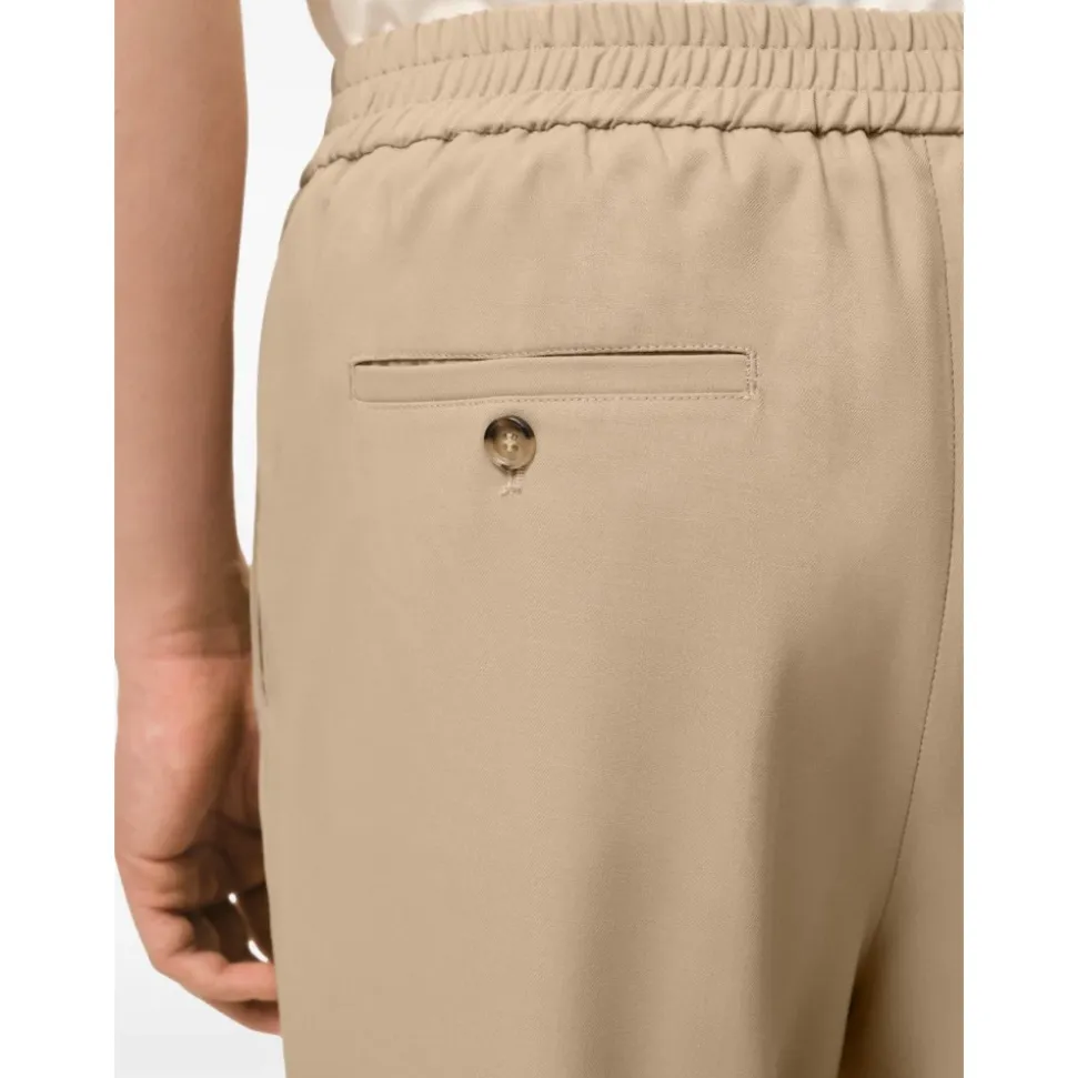 Pantalon à Taille Élastiquée