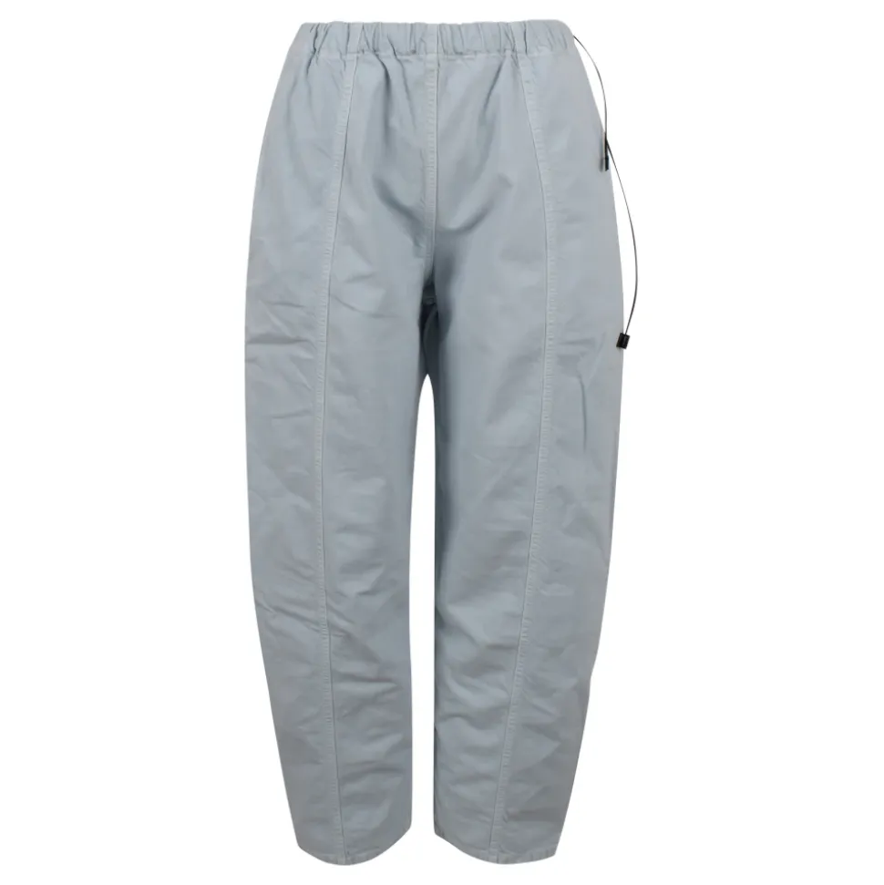 Pantalon Évasé Angel avec Cordon de Serrage à la Taille