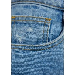 Pantalon Évasé en Denim