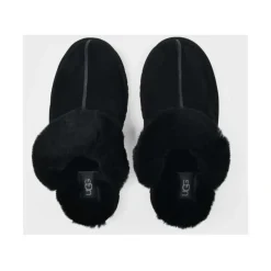 Pantoufles Disquette Black