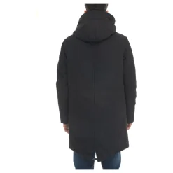 Parka en Fourrure avec Fermeture Éclair