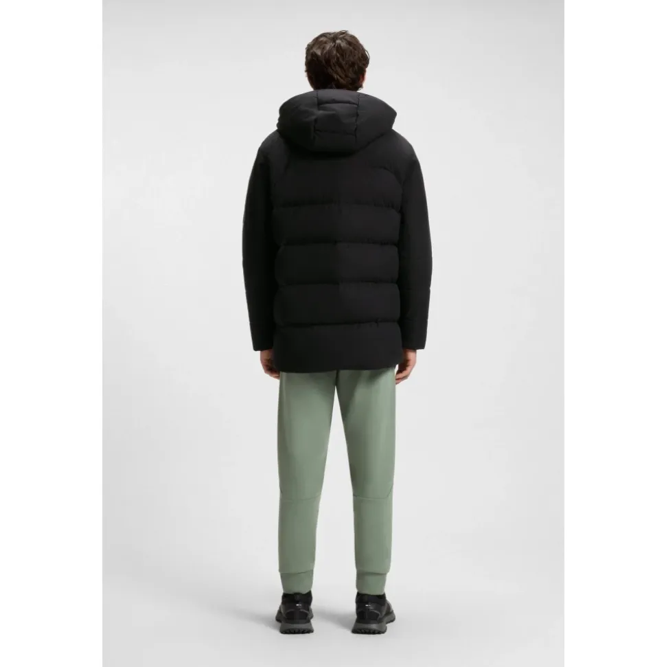 Parka hydrofuge avec rembourrage en duvet