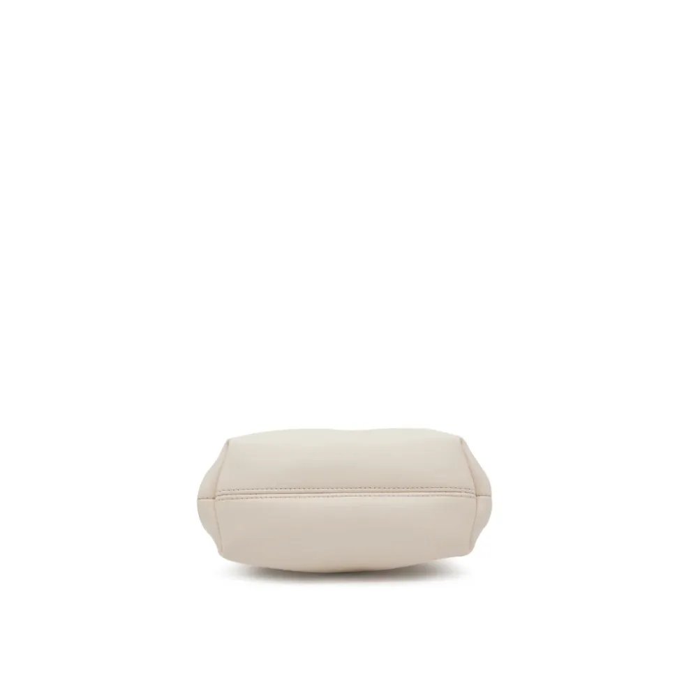 Pochette en cuir vegan avec bandoulière réglable