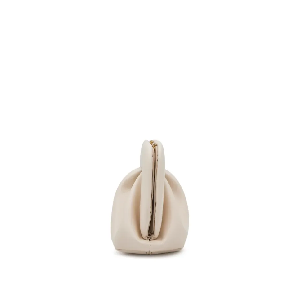 Pochette en cuir vegan avec bandoulière réglable