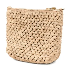 Pochette en raphia