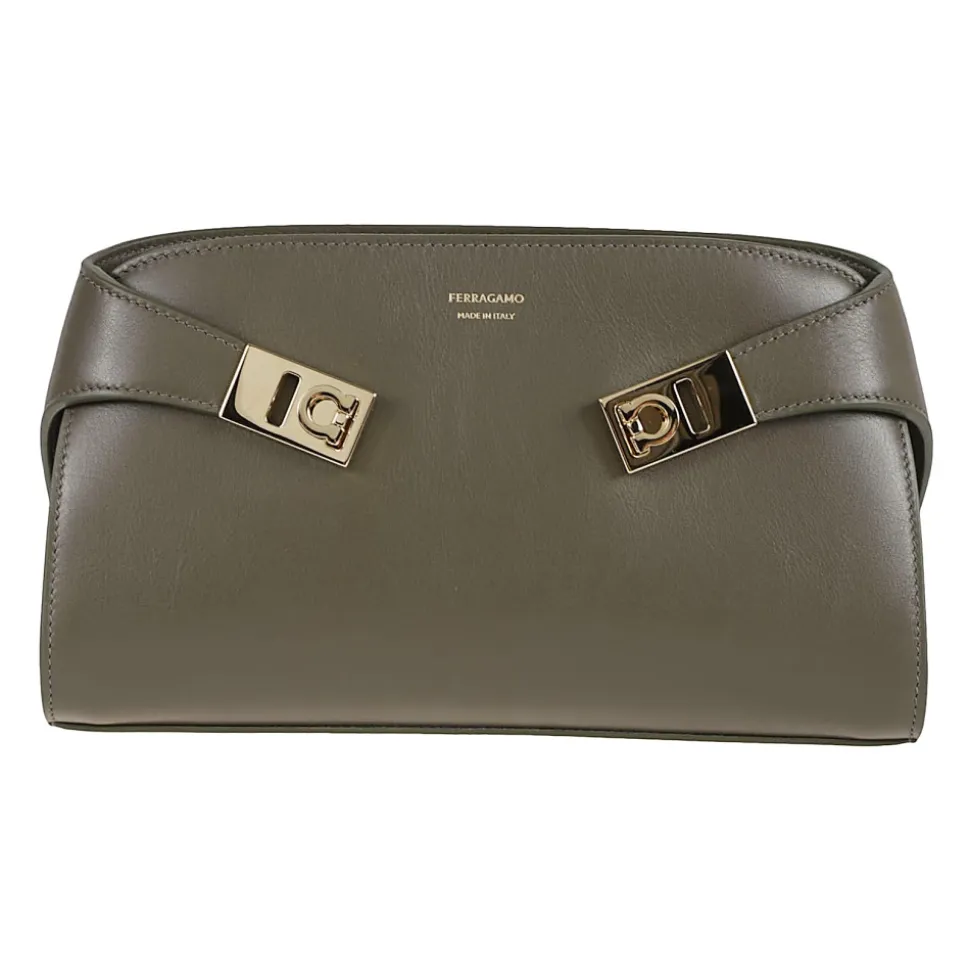 Pochette Gancini enveloppante