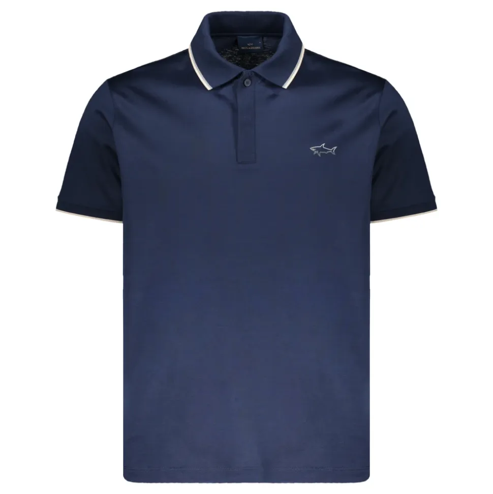 Polo à Col Côtelé