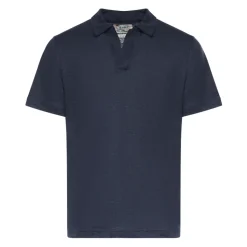 Polo en lin jersey