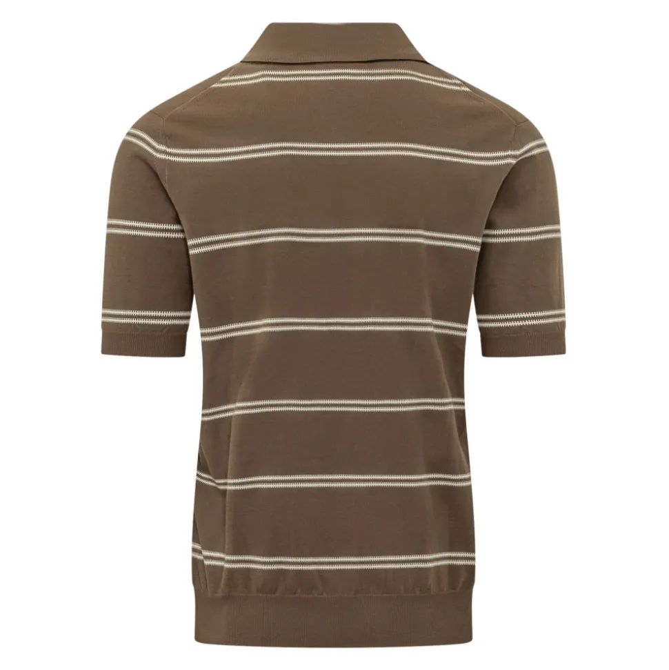 Polo Manches Courtes Col V
