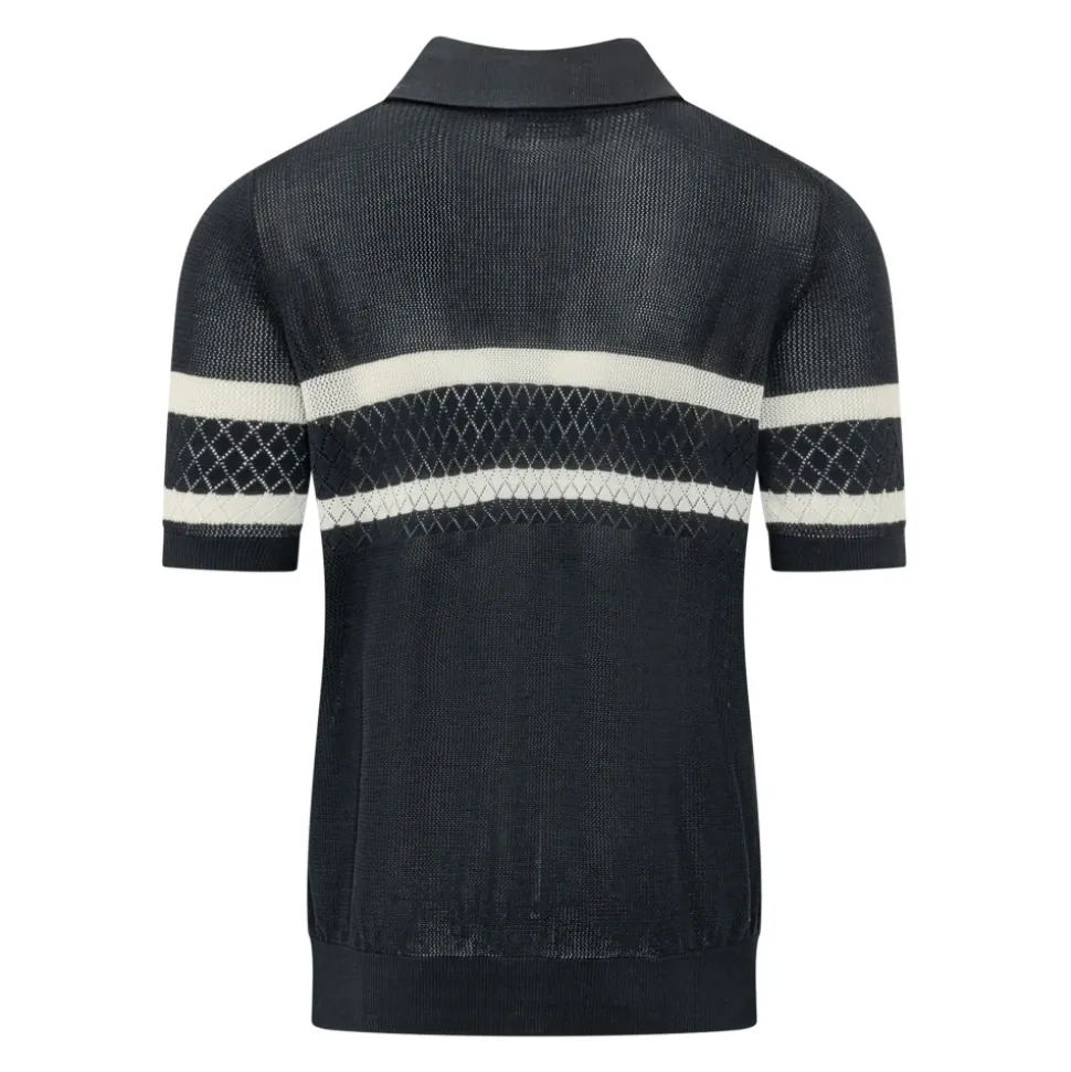 Polo à rayures