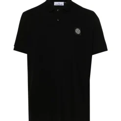 Polo Slim-Fit Noir SS25