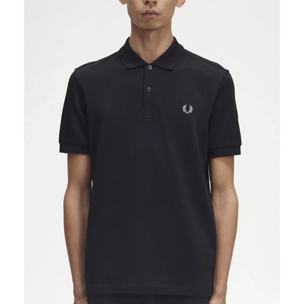 Polo Uni - Noir | Chrome