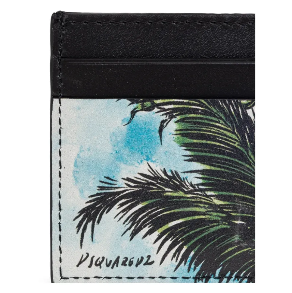 Porte-cartes avec imprimé