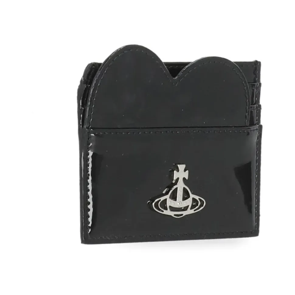 Porte-cartes Cœur Saffiano