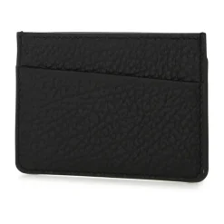 Porte-cartes détaillé à coutures apparentes