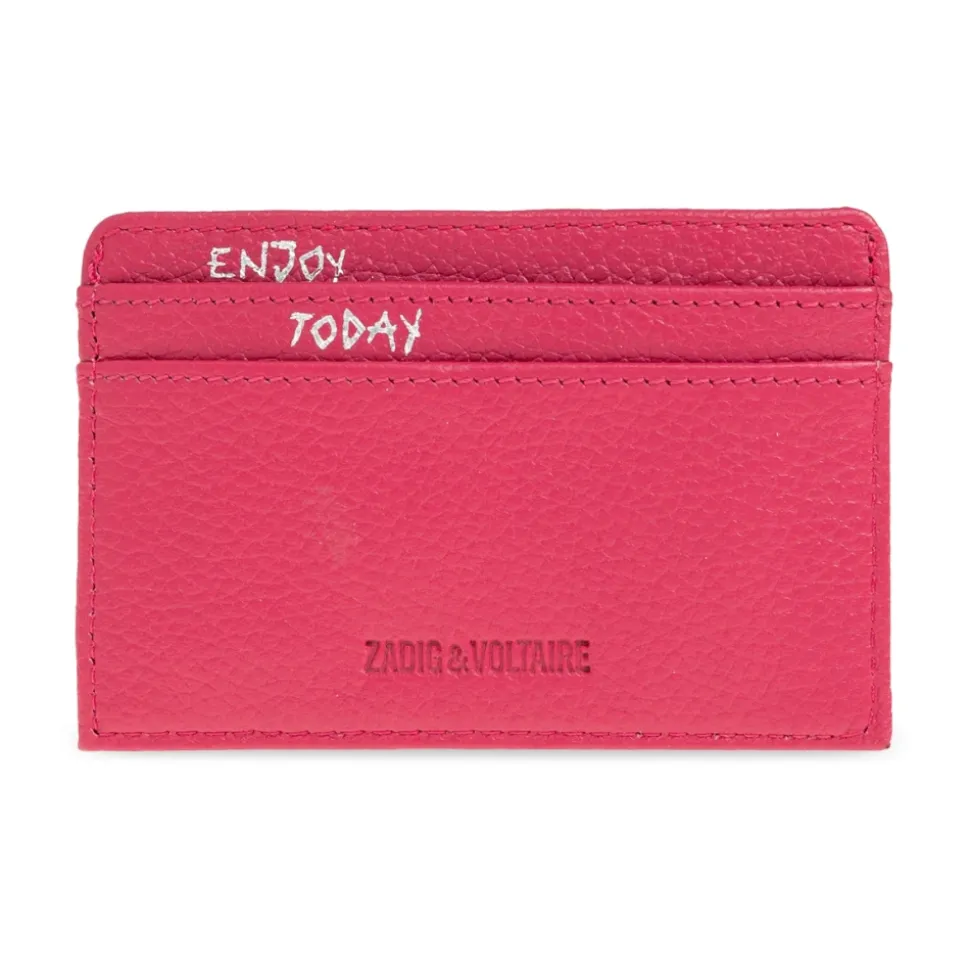 Porte-cartes en cuir