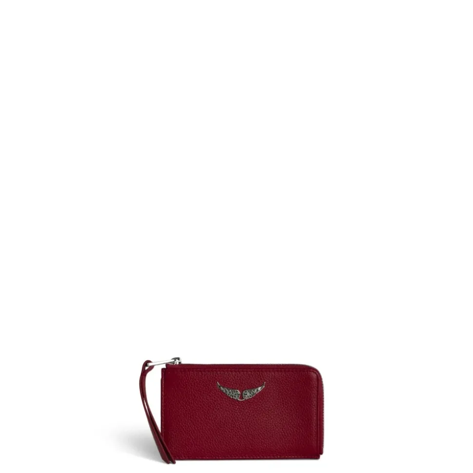 Porte-cartes en Cuir Grainé