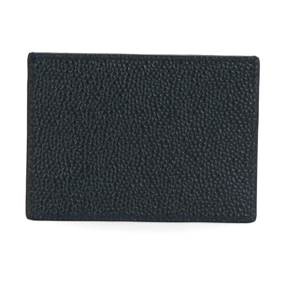 Porte-cartes en cuir grainé