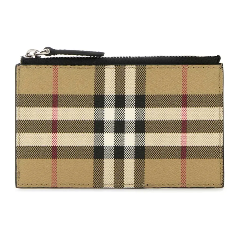 Porte-cartes en toile imprimée