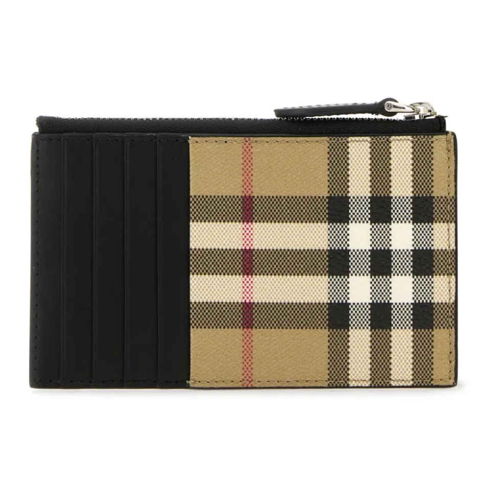 Porte-cartes en toile imprimée