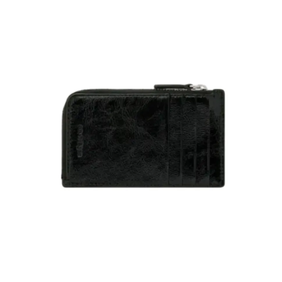 Porte-cartes zippé