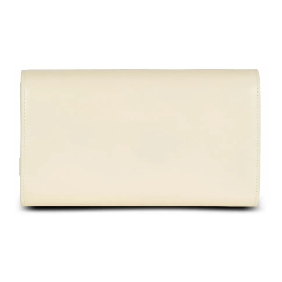 Portefeuille avec chaîne Shuffle en cuir froissé
