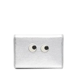 Portefeuille avec Finition Métallique et Détails en Appliqué