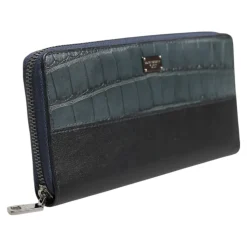 Portefeuille Continental Homme en Cuir Exotique