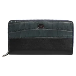 Portefeuille Continental Homme en Cuir Exotique