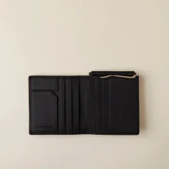 Portefeuille en cuir avec porte-cartes