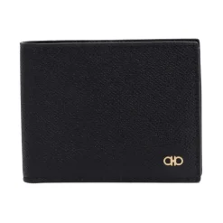 Portefeuille en Cuir Noir Accessoires Élégants