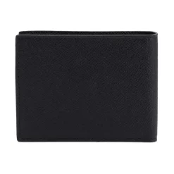 Portefeuille en Cuir Noir Accessoires Élégants
