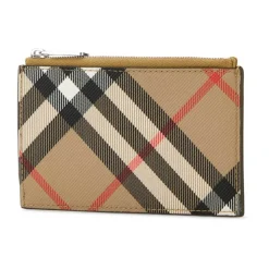 Portefeuille à motif Check
