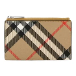 Portefeuille à motif Check