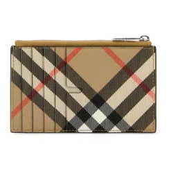 Portefeuille à motif Check
