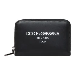 Portefeuille Noir avec Logo