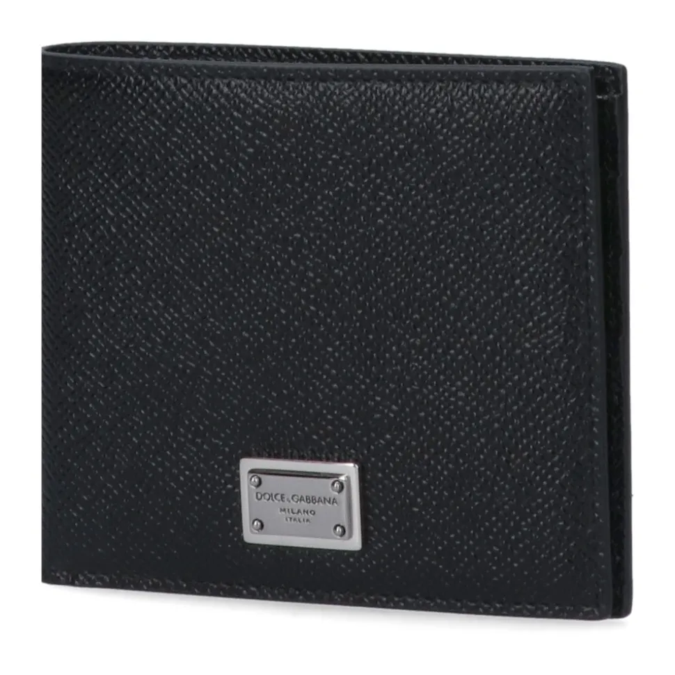 Portefeuilles Bi-Fold Noirs