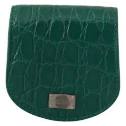 Porte-monnaie en peau exotique de luxe