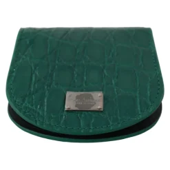 Porte-monnaie en peau exotique de luxe