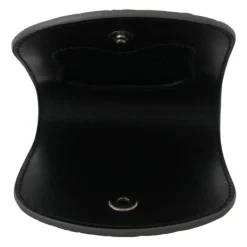Porte-Préservatif en Cuir Gris Exotique