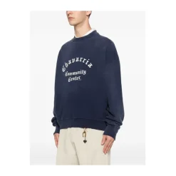 Print Detail Crew Neck Sweater