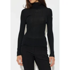 Pull à col roulé en laine