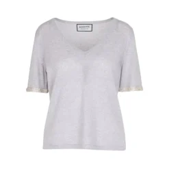 Pull droit en laine Gris - Berenice