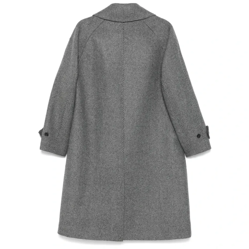 Pull en Laine à Rayures Texturées