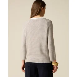 Pull en maille lurex