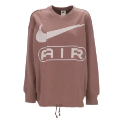 Pull léger col rond femme Smokey Mauve