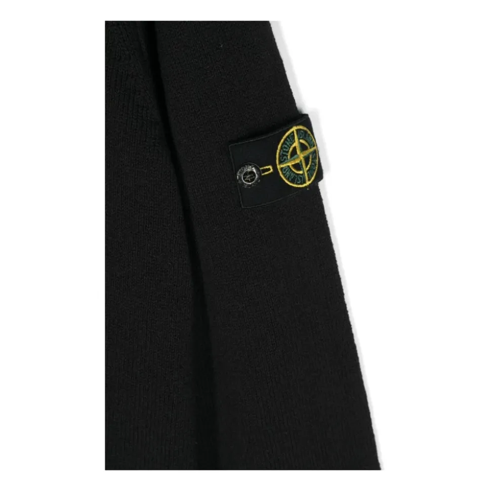 Pull Ras du Cou avec Badge Boussole Stone Island